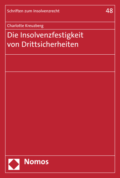 Cover des Buchs: Die Insolvenzfestigkeit von Drittsicherheiten