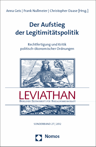 Cover of book: Der Aufstieg der Legitimitätspolitik
