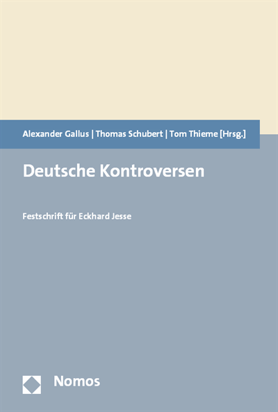 Cover des Buchs: Deutsche Kontroversen