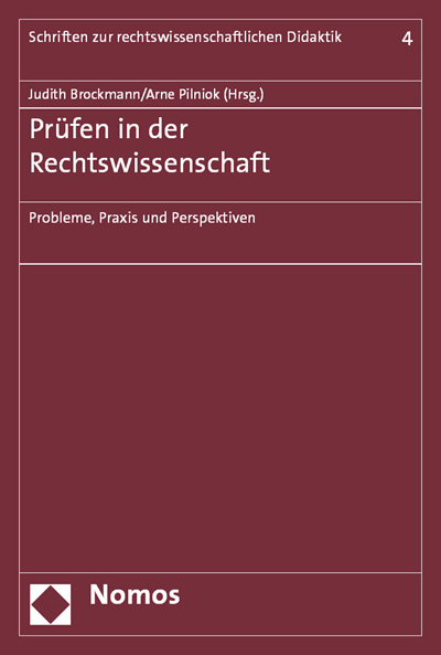 Cover des Buchs: Prüfen in der Rechtswissenschaft