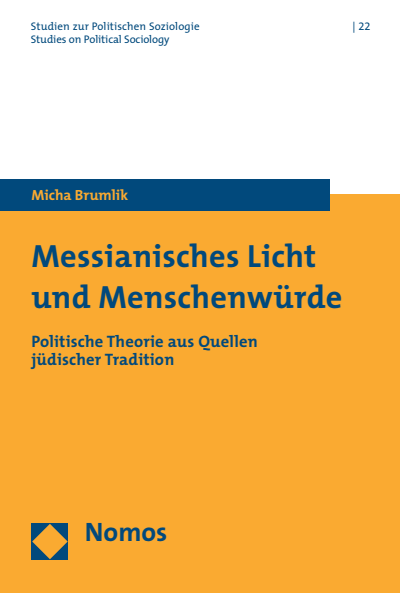 Cover des Buchs: Messianisches Licht und Menschenwürde