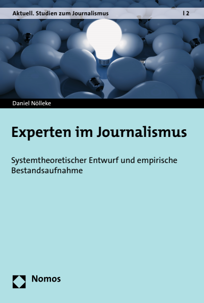 Cover of book: Experten im Journalismus