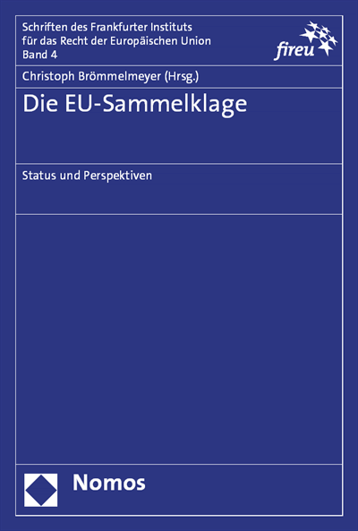 Cover des Buchs: Die EU-Sammelklage