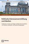 Cover des Buchs: Politische Interessenvermittlung und Medien