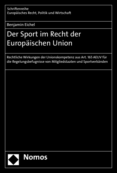 Cover of book: Der Sport im Recht der Europäischen Union