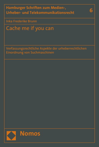 Cover des Buchs: Cache me if you can