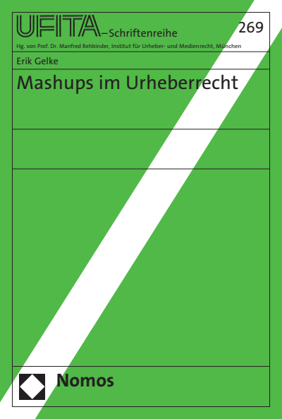 Cover of book: Mashups im Urheberrecht