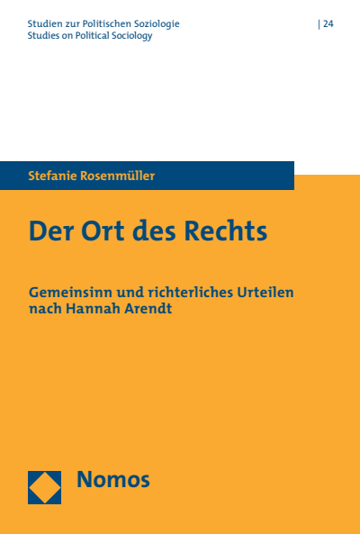 Cover des Buchs: Der Ort des Rechts