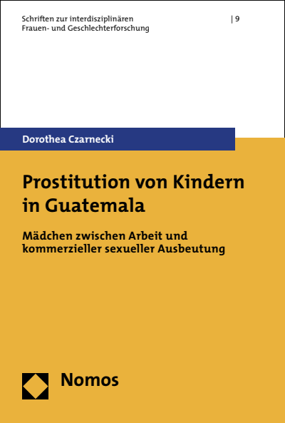 Cover of book: Prostitution von Kindern in Guatemala