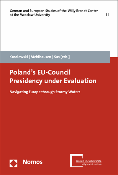 Cover of book: Poland's EU-Council Presidency under Evaluation