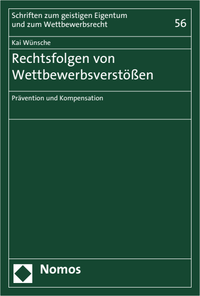 Cover of book: Rechtsfolgen von Wettbewerbsverstößen