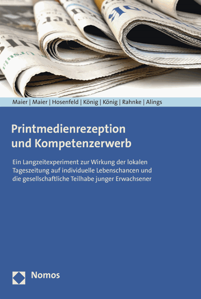 Cover des Buchs: Printmedienrezeption und Kompetenzerwerb