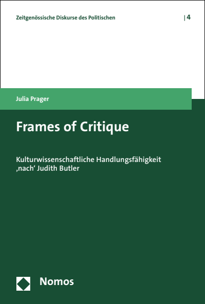 Cover of book: Frames of Critique