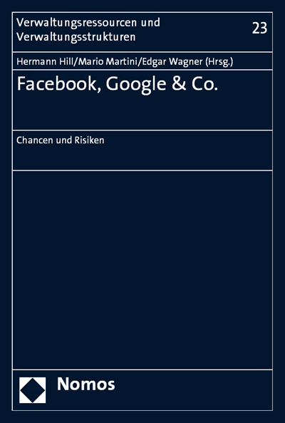 Cover of book: Facebook, Google & Co.