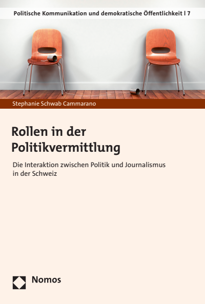 Cover of book: Rollen in der Politikvermittlung