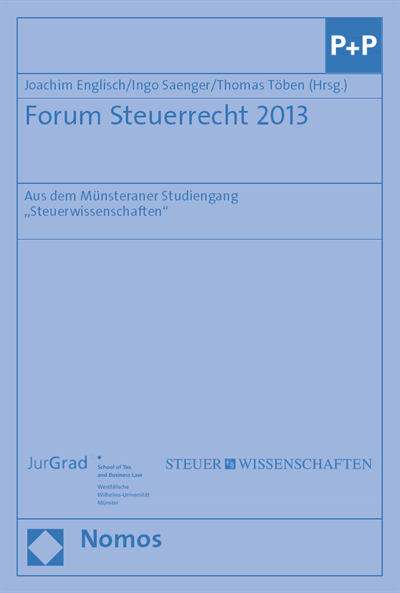 Cover des Buchs: Forum Steuerrecht 2013
