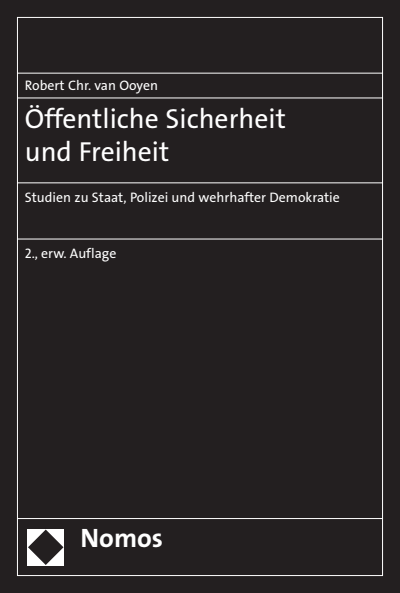 Cover of book: Öffentliche Sicherheit und Freiheit