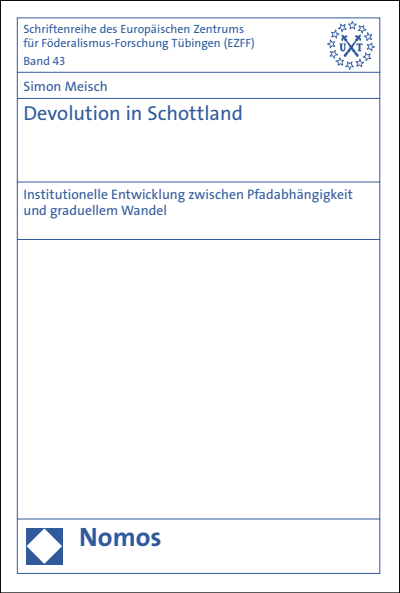 Cover of book: Devolution in Schottland