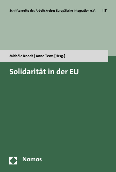 Cover des Buchs: Solidarität in der EU
