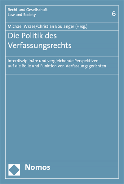 Cover of book: Die Politik des Verfassungsrechts