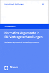 Cover des Buchs: Normative Argumente in EU-Vertragsverhandlungen