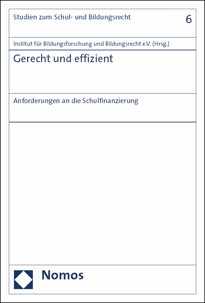 Cover des Buchs: Gerecht und effizient