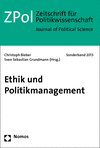 Cover des Buchs: Ethik und Politikmanagement