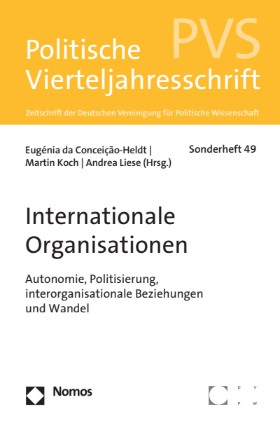 Cover of book: Internationale Organisationen