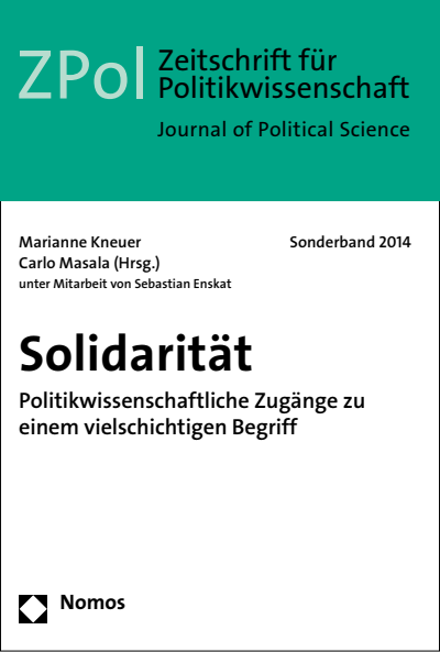 Cover of book: Solidarität