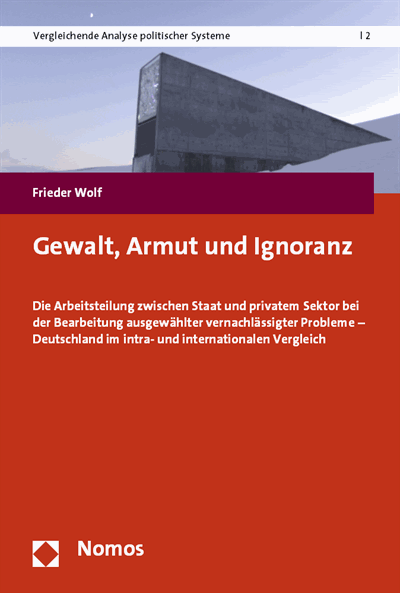 Cover of book: Gewalt, Armut und Ignoranz