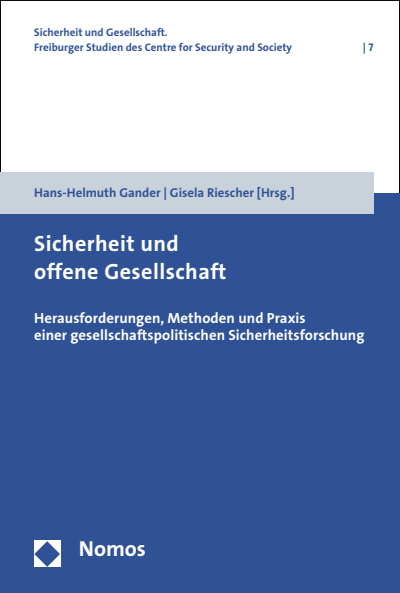 Cover des Buchs: Sicherheit und offene Gesellschaft