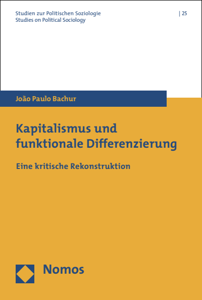 Cover des Buchs: Kapitalismus und funktionale Differenzierung