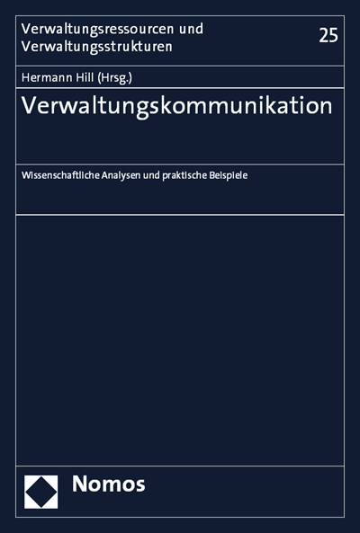 Cover of book: Verwaltungskommunikation