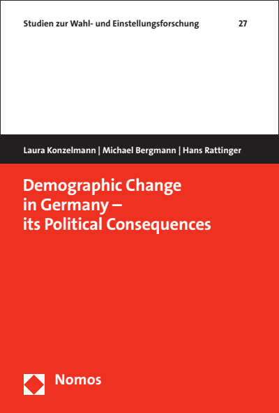 Cover of book: Demographic Change in Germany - its Political Consequences