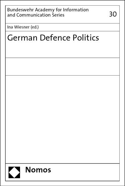 Cover des Buchs: German Defence Politics