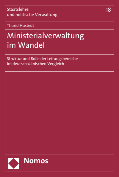 Cover of book: Ministerialverwaltung im Wandel