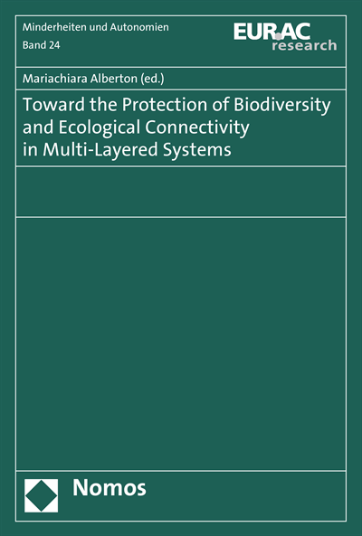 Cover of book: Toward the Protection of Biodiversity and Ecological Connectivity in Multi-Layered Systems