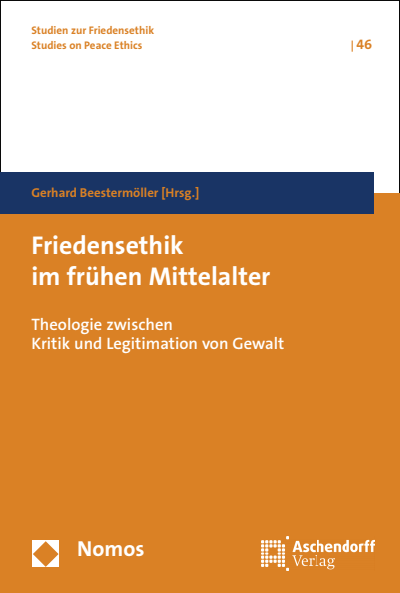 Cover of book: Friedensethik im frühen Mittelalter
