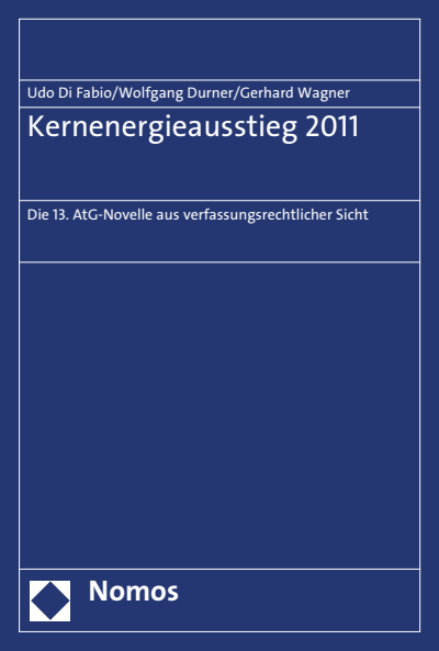 Cover of book: Kernenergieausstieg 2011