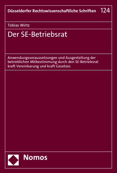 Cover des Buchs: Der SE-Betriebsrat