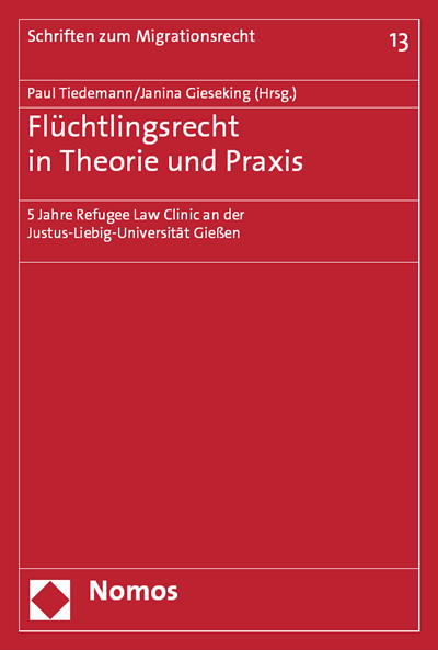 Cover des Buchs: Flüchtlingsrecht in Theorie und Praxis