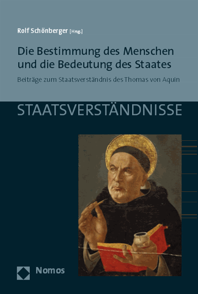 Cover of book: Die Bestimmung des Menschen und die Bedeutung des Staates