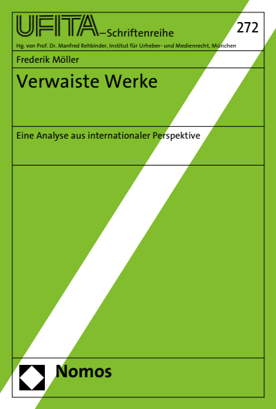 Cover of book: Verwaiste Werke