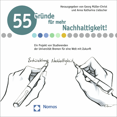 Cover of book: 55 Gründe für mehr Nachhaltigkeit