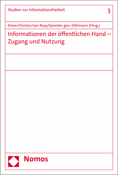 Cover des Buchs: Informationen der öffentlichen Hand - Zugang und Nutzung