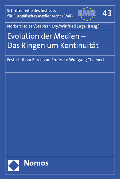 Cover of book: Evolution der Medien - Das Ringen um Kontinuität
