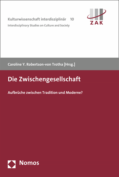 Cover of book: Die Zwischengesellschaft