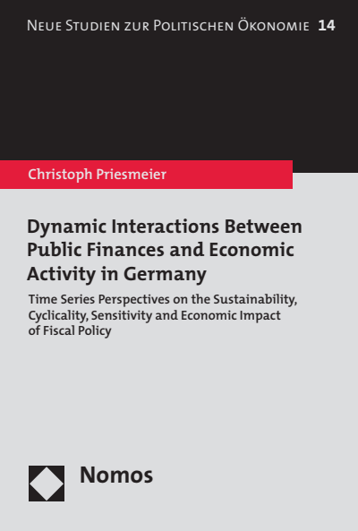 Cover of book: Dynamic Interactions Between Public Finances and Economic Activity in Germany