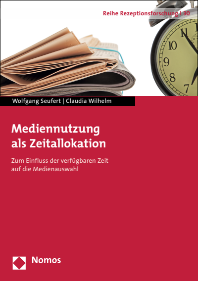 Cover of book: Mediennutzung als Zeitallokation