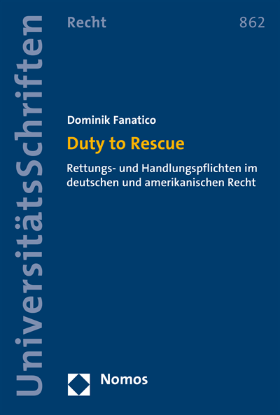Cover des Buchs: Duty to Rescue